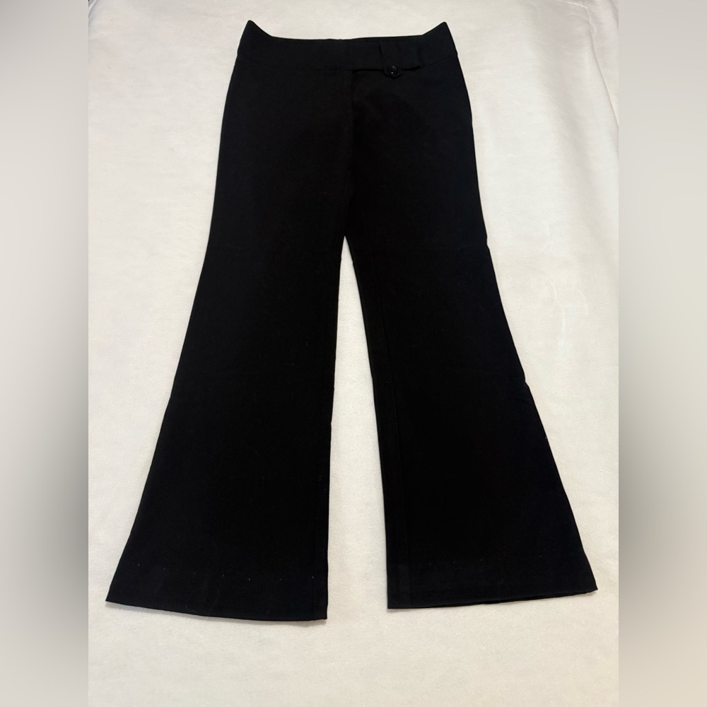 Black pants wide leg